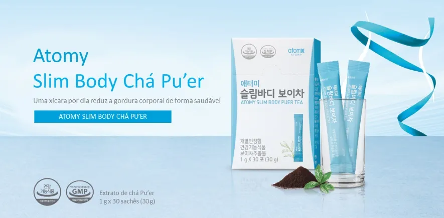 Atomy Chá Pu'Er Slim Body tea