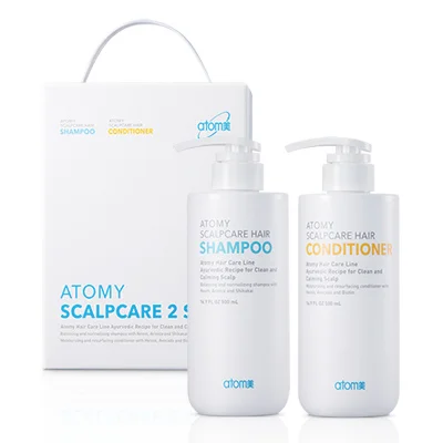 Produto Atomy Shampoo e Condicionador Scalp Care